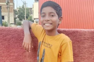 A fatherless five-year-old Samuel…