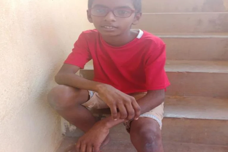 Uday is the second child of a golf boy…